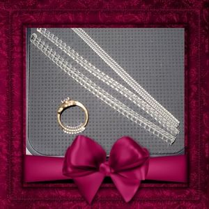 💝3 Piece Clear Spring Ring Sizer / Guard